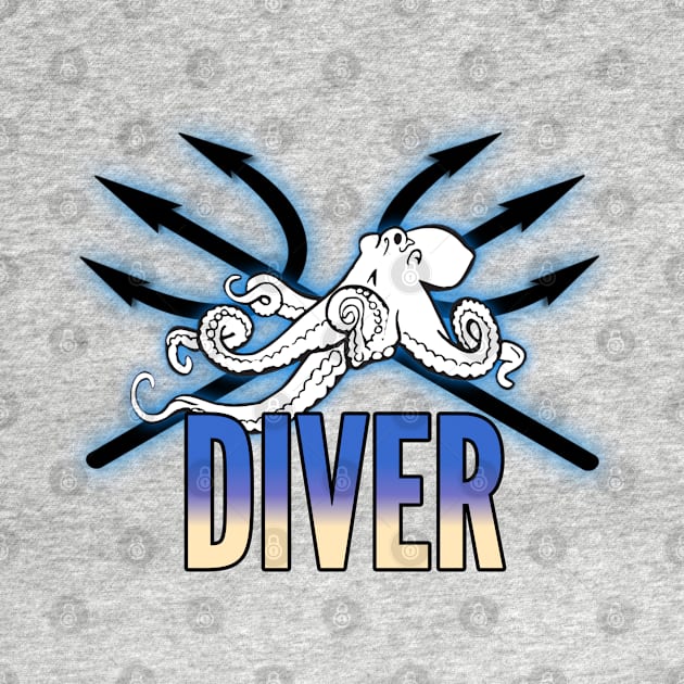 Scuba diving  t- shirt designs by Coreoceanart